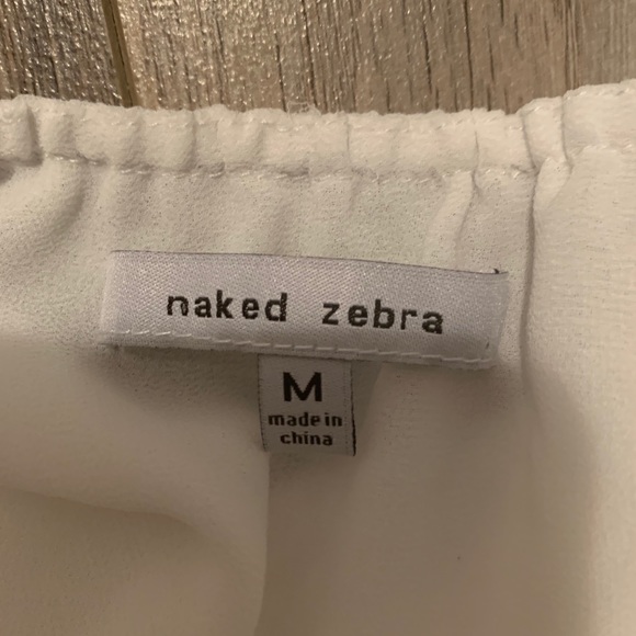 Naked Zebra Halter Top - Picture 7 of 8